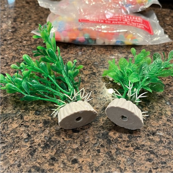 Vintage 1980s Aquarium Car decor with accessories - Picture 16 of 16